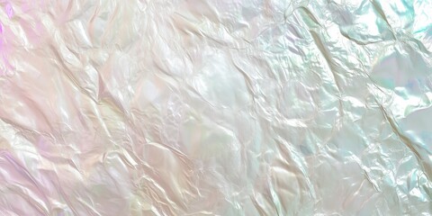 Vintage abstract pearlescent foil background with shimmering mother-of-pearl and rainbow colors.Pearlescent texture.