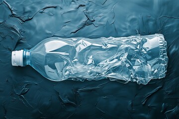 A crumpled piece of paper on a charcoal gray background, blank space for text or advertisement