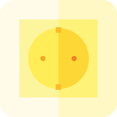 Electrical outlet vector illustration. Electrical outlet icon