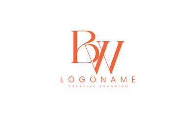 Minimalist BW Logo for Branding and Identity.