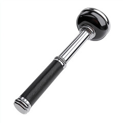 Elegant Shaver: A close-up shot of a sleek, modern shaver, its handle boasting a textured grip and gleaming metal accents, epitomizing precision and style in the realm of grooming.