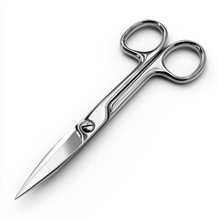 Obraz premium Precision Cut: A close-up shot captures the sharpness and gleam of a surgical instrument, offering a pristine view of the tool's form and function.