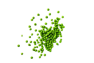 green-pea-cluster-isolated-graphic-design-element-pixel-art