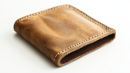 brown leather wallet