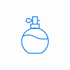 perfume bottle icon sign vector