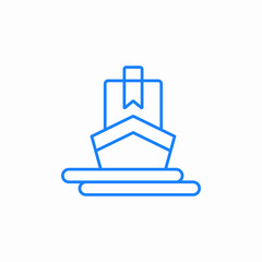 ship marine icon sign vector