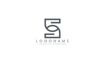 Minimalist S Logo for Branding and Identity.