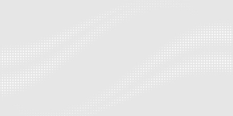 Dot white gray wave light technology texture background. Abstract big data digital concept.
