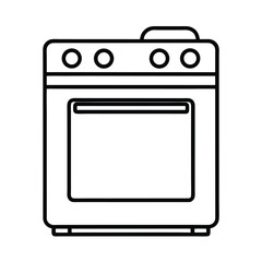 modern kitchen stove