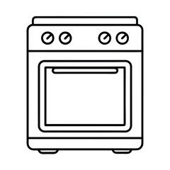 Obraz premium modern kitchen stove