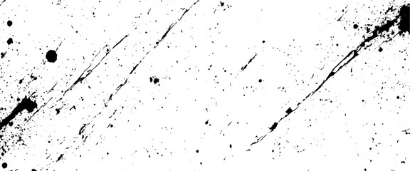 Vector abstract style black paintbrush design banner templates	