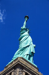 Fototapeta premium Different look at Statue of Liberty , Liberty Island , USA United States of America