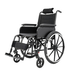 Fototapeta premium Wheelchair isolated on transparent background