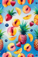 50 Summer Background Bundle 