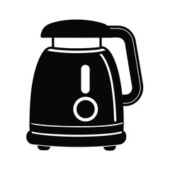 electric kettle isolated on white