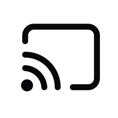 Cast icon editable stroke