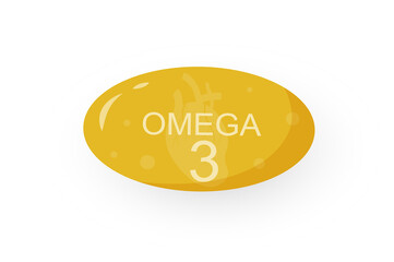png medical product with essential fats and vitamin oil in dripped capsule showing nourishment and eating icon in food design with organic signs and gold pharmacy background


