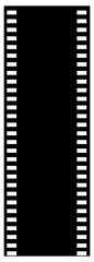 Obraz premium Blank grunge film strips icon
