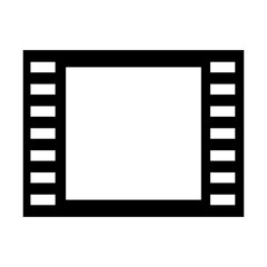 Obraz premium Film strip vector illustration on white