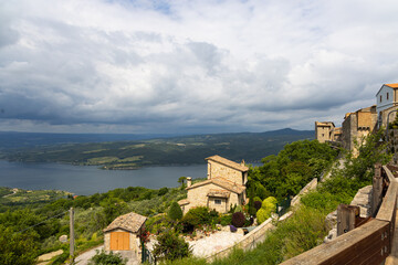 Fototapeta premium Exploring Civitella del Lago - Umbria - Italy