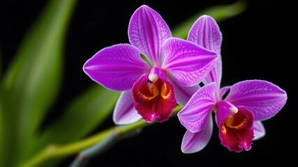 Detailed Close-up of the Liparis Tateishii and Liparis Grossa Orchids
