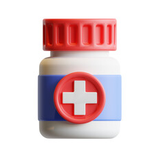 Medicine 3D icon.