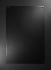 Deep black polished aluminum panel, industrial design ,  black,  mirror