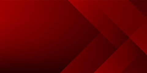 Fototapeta premium Red line with white architecture futuristic background minimal concept vector illustration subtle design.