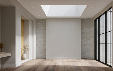 Spacious interior featuring natural light and modern design elements for a calming atmosphere