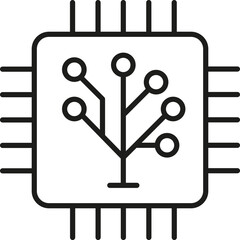 AI Chip Icon