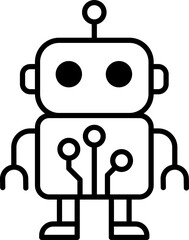  Robot Mascot Icon