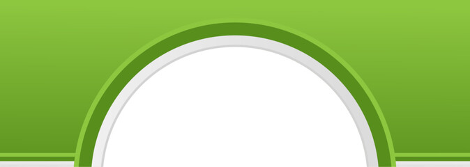 Islamic Border and Arch Shape Elements Green Gradient Style