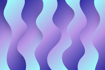 Wavy abstract pattern with fluid motion and soft gradient transitions in blue tones for a blurred artistic background