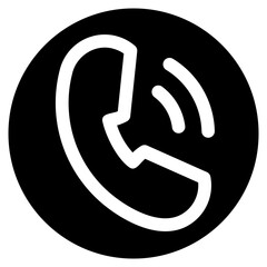 Call Glyph Icon