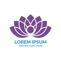 Wellness Logo Design Vector, 