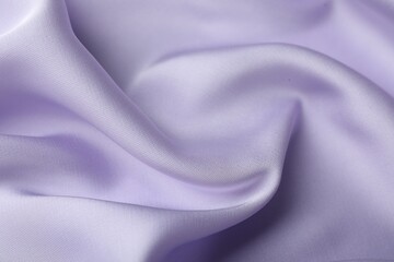 Crumpled violet silk fabric as background, closeup