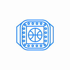 game stadion icon sign vector