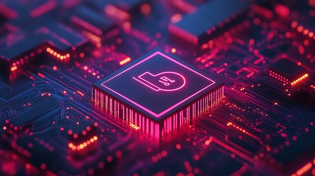 Abstract digital shield surrounding floating bank icon and glowing circuit lines Digital Threat Protection in Financial Systems Biometric and Data Encryption Interfaces