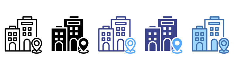 Center icon sheet multi style collection