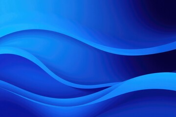 Fototapeta premium Abstract Blue Waves Background HighResolution Image
