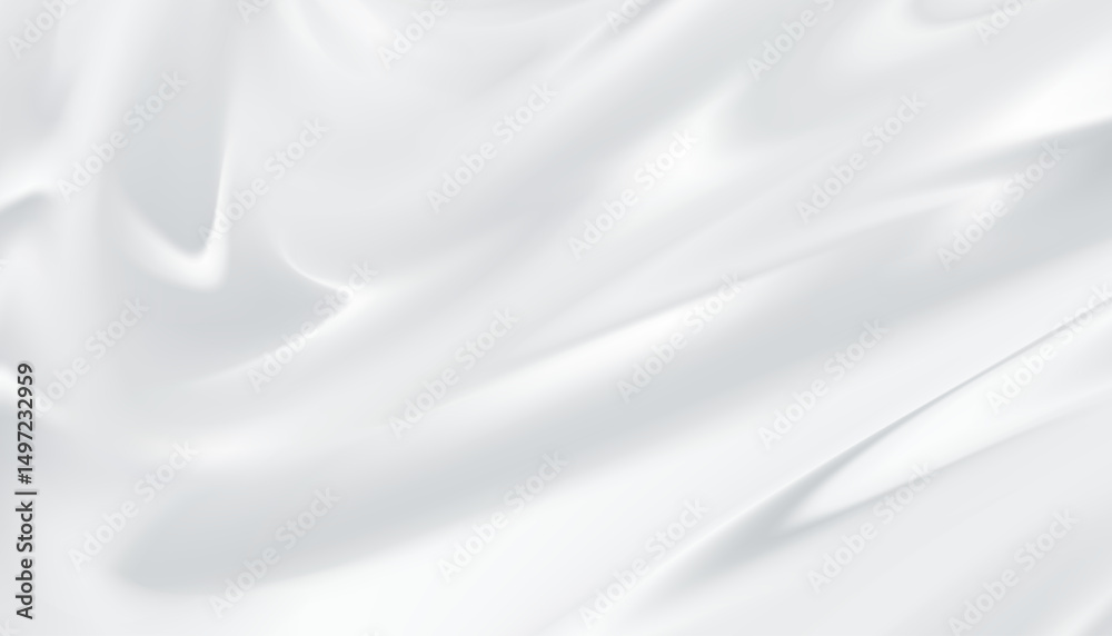 Poster Grey,White light background,iridescent light prism effect for Technology background.Vector Abstract light texture holographic crystal flare,Blurred silk fabric abstract pattern
