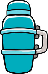 camping tool element vector illustration