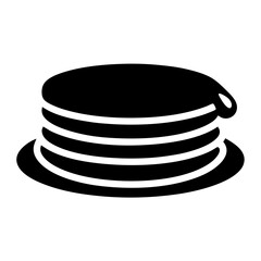 Delicious Stack of Pancakes with Syrup Ready to be Enjoyed