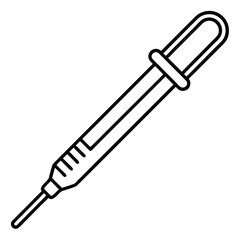 set of a medical tool consisting of a hollow tube with a plunger used to inject or withdraw fluids