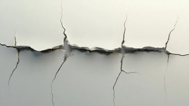 Cracked Wall Texture with Detailed Lines and Natural Earth Tones for Background and Art Projects