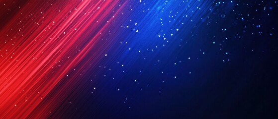 A deep blue background featuring the red and white stripes of the American flag, ideal for an American-themed banner or web design template image.