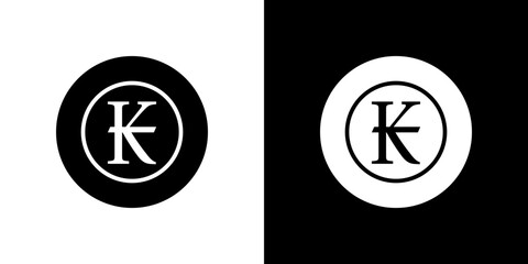 Kip icon Vector in flat style. Collection silhouettes