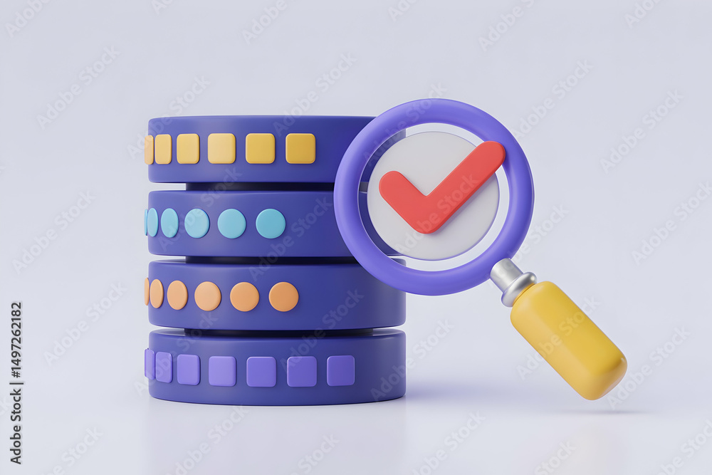 Poster database security check approved data protection system