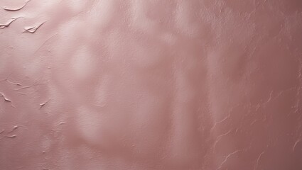 Fototapeta premium Abstract background featuring rough light pink paint on a metallic sheet texture