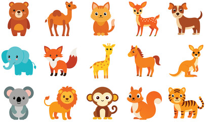 set of animals